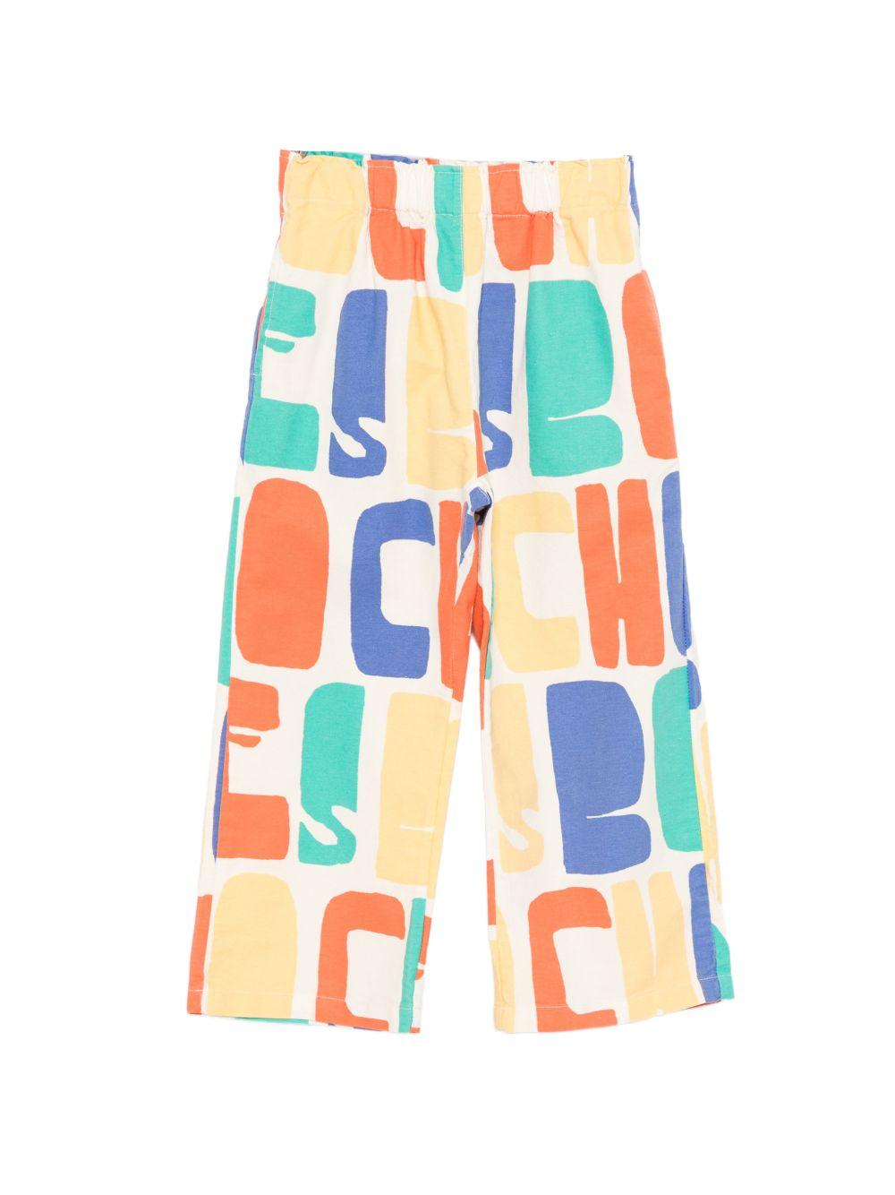 Pantaloni per bambino Bobo Choses multicolore con stampa grafica all-over B126AC148 199 BOBO CHOSES KIDS 