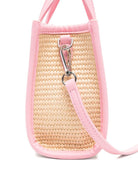 Borsa Vivian mini MC2 Saint Barth beige con logo a contrasto sul davanti VIVM001 00415L MC2 ST. BARTH KIDS 