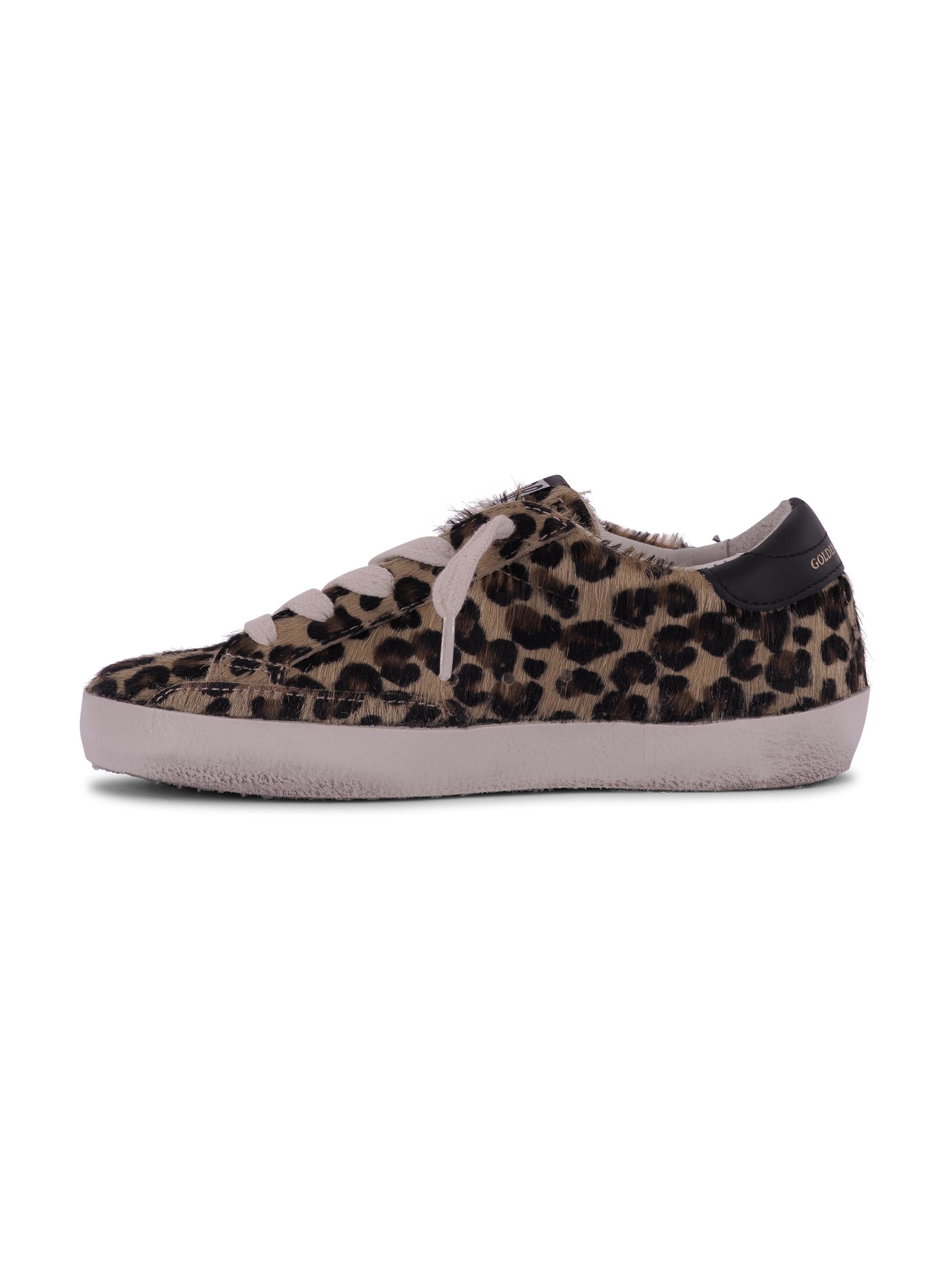 Sneakers per bambina Golden Goose Kids Super-star Classic With List marrone leopardate F00101F008025 55731 GOLDEN GOOSE KIDS 