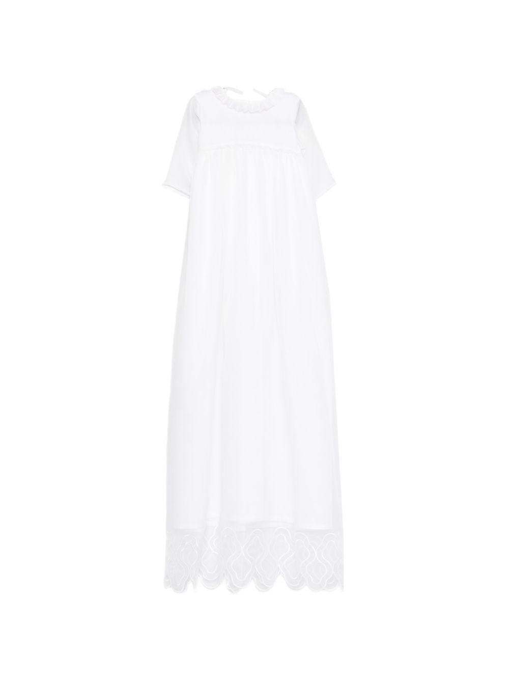 Abito battesimale per neonata Jesurum Baby bianco con ricamo Carol CAROL 103060 193060 VAR.27 JESURUM KIDS 