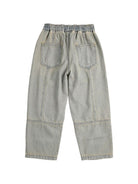 Jeans per bambino Bobo Choses denim con stampa logo B126AC098 461 BOBO CHOSES KIDS 