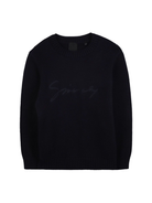 Maglione per bambino Givenchy Kids blu con ricamo con logo H31027 853 GIVENCHY KIDS 