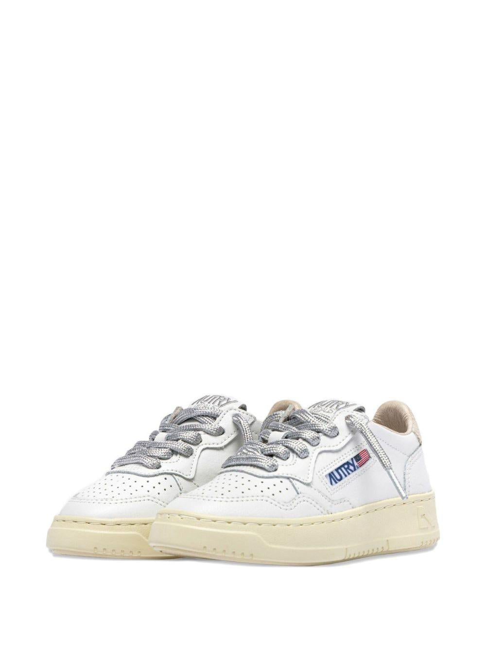 Sneakers per bambini Autry Kids Medalist bianche con lacci KULK WF01 AuTRY KIDS 