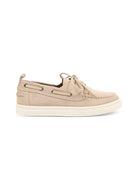 Mocassini da barca per bambino Bonpoint beige con lacci S06BSOL00002 060 BONPOINT KIDS 