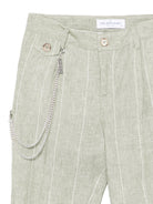 Completo per bambino Colorichiari verde con motivo gessato (5 pezzi) MJ508359 4952 35 COLORICHIARI KIDS 
