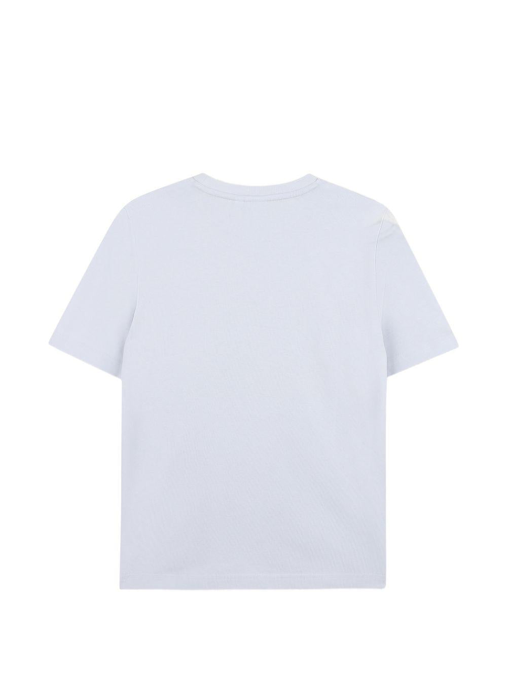 T-shirt per bambino Boss Kids azzurro con stampa grafica J52978 78K BOSS KIDS 