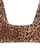 Costume da bagno da donna Naomi MC2 Saint Barth marrone con stampa animalier NAO0012 00048L MC2 ST. BARTH 