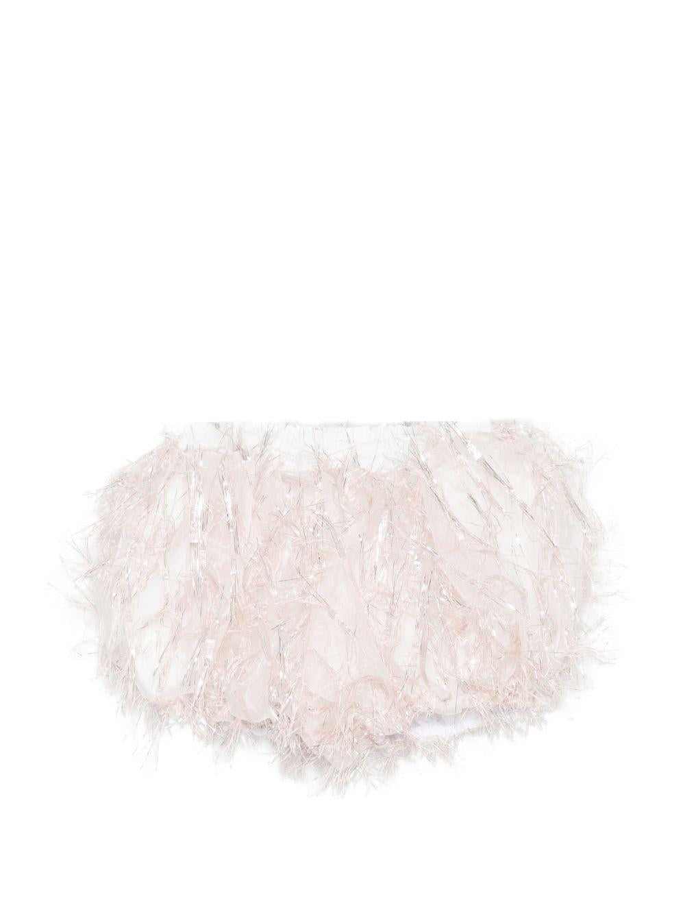 Culotte per neonata A'lapage rosa con dettaglio frange AL05E ROSA A'LAPAGE KIDS 