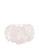 Culotte per neonata A'lapage rosa con dettaglio frange AL05E ROSA A'LAPAGE KIDS 
