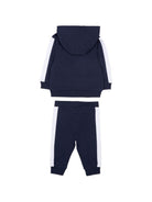 Tuta sportiva per neonato BOSS Kids blu con dettaglio a righe J53051 849 BOSS KIDS 