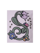 Felpa per bambina Stella McCartney Kids bianca con stampa floreale TY4A20 Z3409 101 STELLA McCARTNEY KIDS 