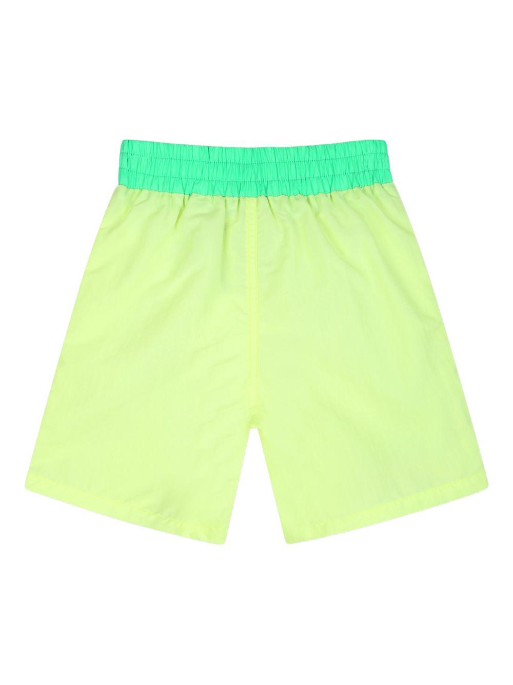 Shorts da mare per bambino Billieblush giallo con applicazione U21728 552 BILLIEBLUSH KIDS 