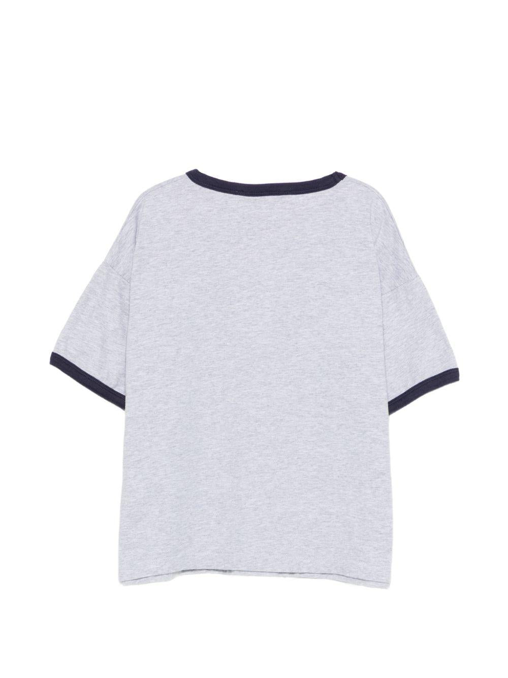 T-shirt per bambino Bobo Choses grigia con stampa grafica Mr. Pickles B126AC018 041 BOBO CHOSES KIDS 
