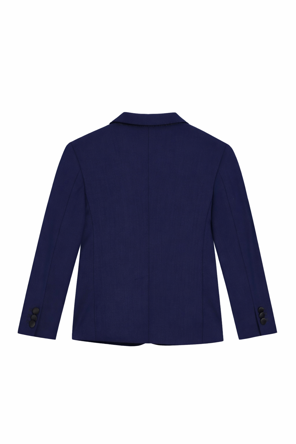 Giacca per bambino Dolce & Gabbana Kids blu con revers a lancia L41J89 G7PQI B0665 DOLCE & GABBANA KIDS 