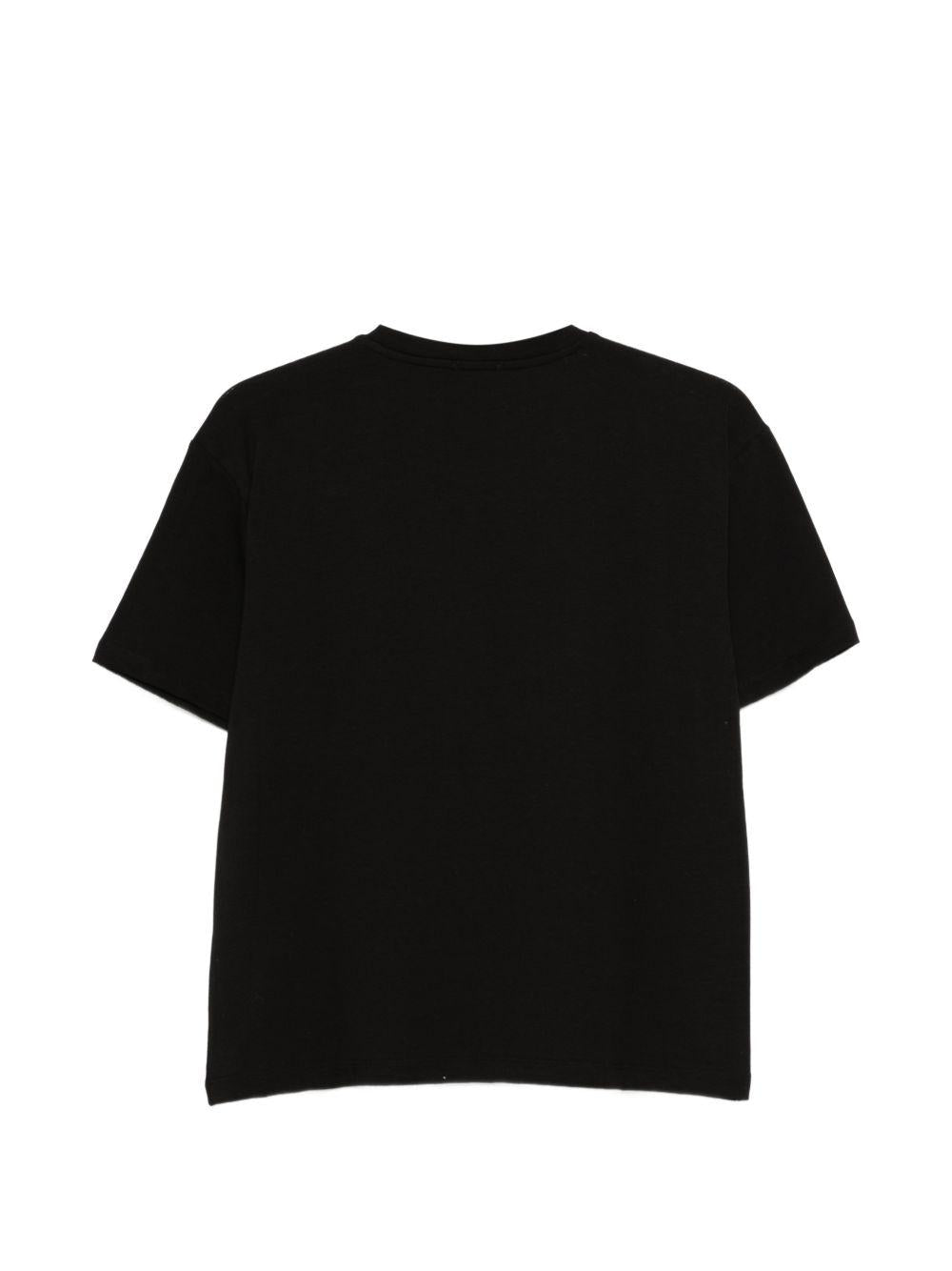 T-shirt per bambina Pinko Kids bianca con dettaglio borchie KFTS051CJE017 0985 PINKO KIDS 