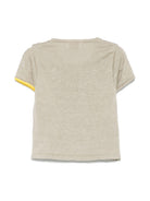 T-shirt per neonata Gensami kids grigio in maglia GIR01-B-SOFT GREY BEIGE GENSAMI 