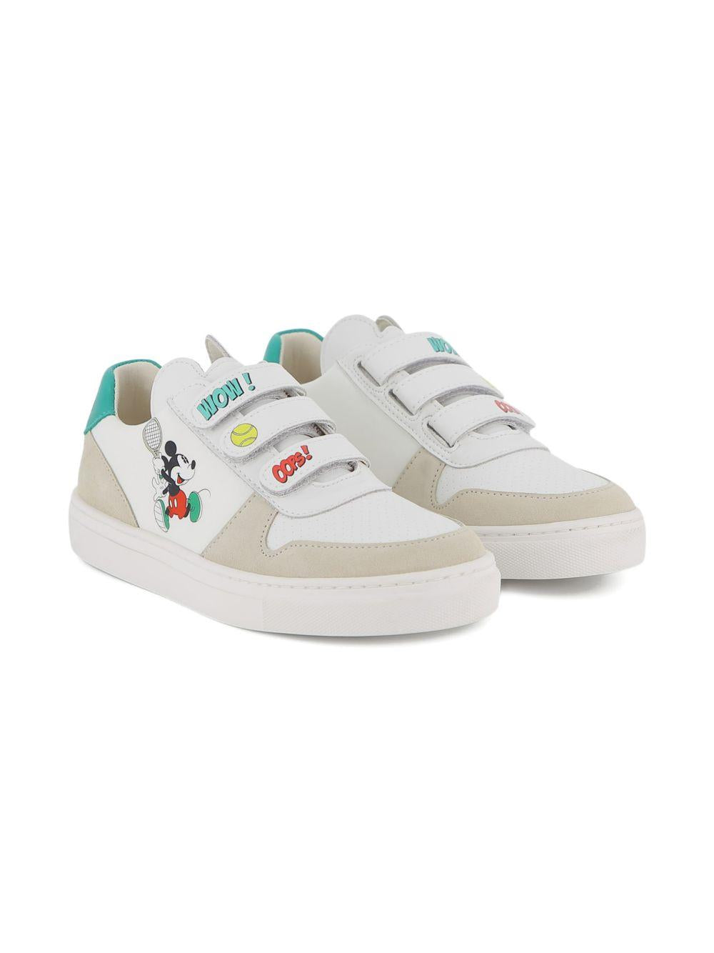 Scarpe per bambino The Marc Jacobs Kids bianche con dettaglio logo W60825 241 THE MARC JACOBS KIDS 