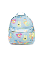 Zaino per bambino Molo blu con stampa grafica all-over 7S26V201 9559 MOLO KIDS 