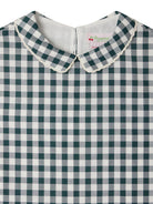 Blusa Elivia per bambina Bonpoint verde con girocollo S05GBLW00026 448A BONPOINT KIDS 