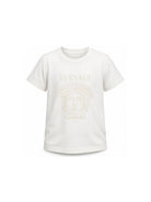 T-shirt per bambini Versace Kidsbianca con stampa grafica 10249461A18182 2W2I0 VERSACE KIDS 