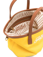 Borsa tote City mini MC2 Saint Barth giallo con mani in pelle CB0005 01824L MC2 ST. BARTH KIDS 