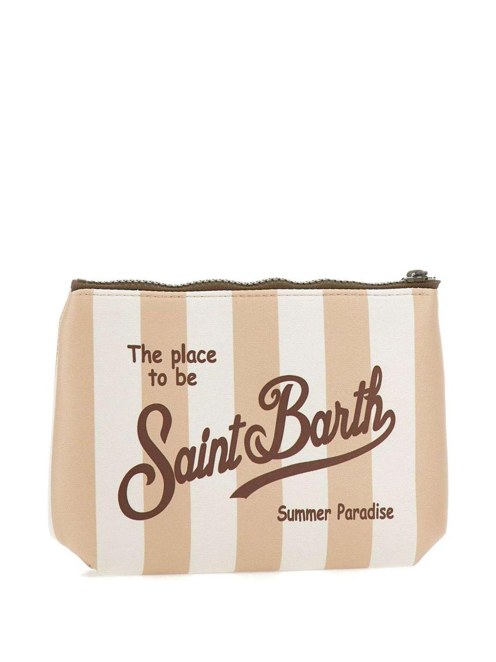 Pochette Aline pop MC2 Saint Barth beige con cinturino da polso ALIN001 09413L MC2 ST. BARTH 