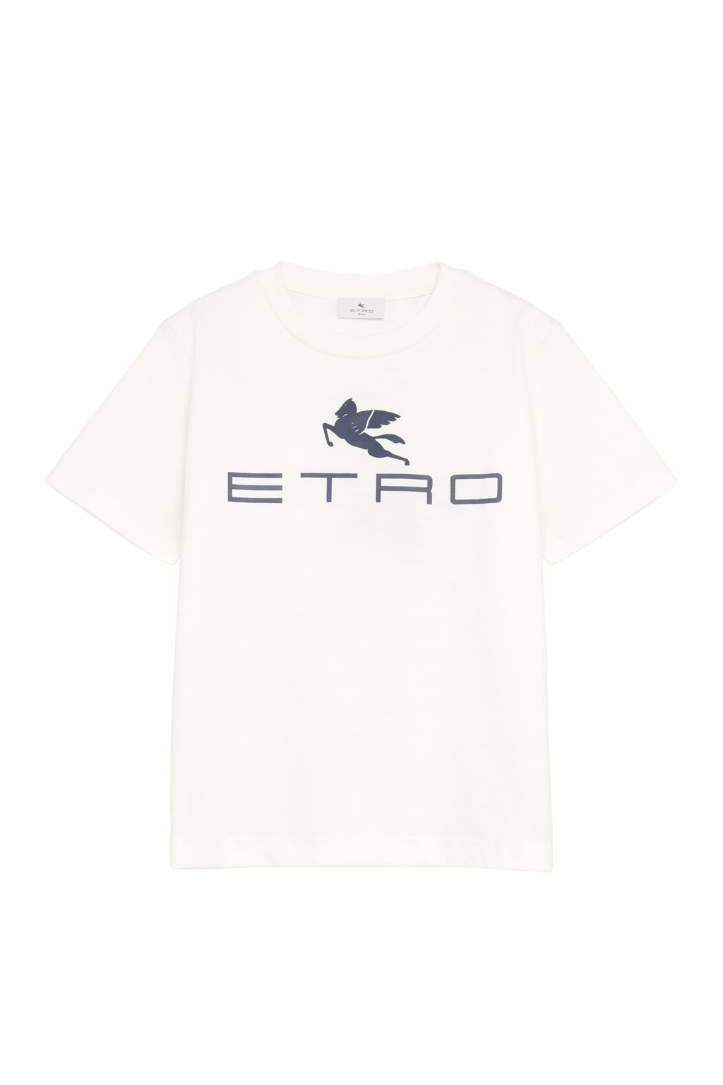 T-shirt per bambino Etro Kids beige con logo sul davanti GY8Q11 Z3672 102 ETRO KIDS 