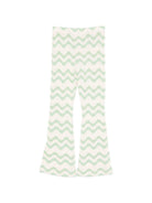 Pantaloni Gwenda per bambina MC2 Saint Barth multicolore con motivo a onde GWEN004 00968L MC2 ST. BARTH KIDS 