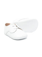 Scarpe primi passi per neonato Eli1957 bianco con soletta in pelle con logo 10016AL BLANCO Eli Kids 