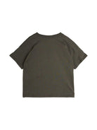 T-shirt per bambina Mini Rodini nero con applicazione a cuore 2522012499 BLACK MINI RODINI KIDS 