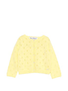 Cardigan per neonata Tartine Et Chocolat giallo con design traforato CC18051 70 TArtine & Chocolat KIDS 