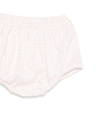 Abito per neonata La Stupenderia bianco in misto lino TBCT52 D02 LA STUPENDERIA KIDS 