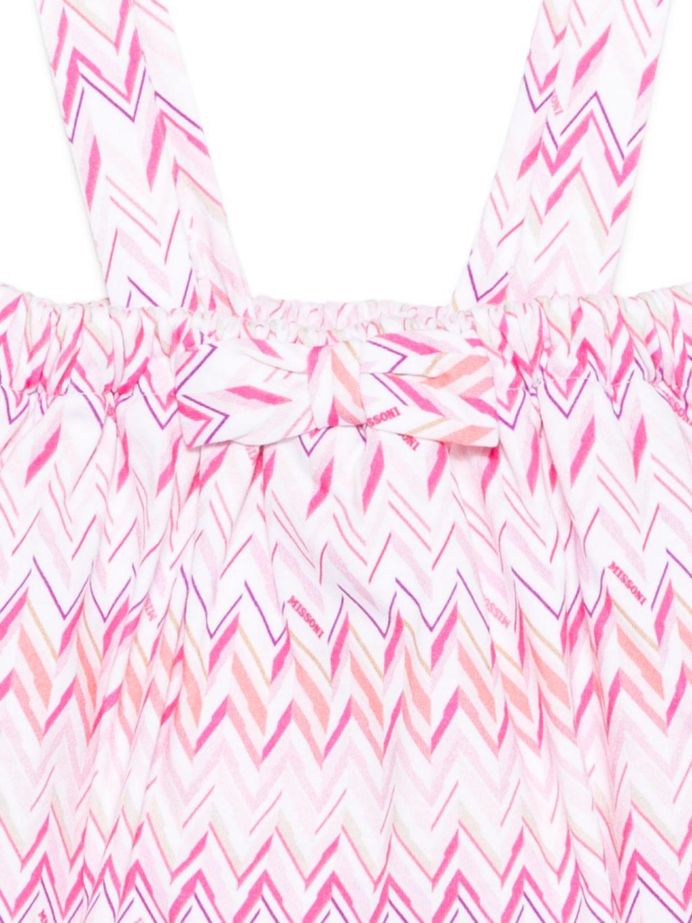 Gonna per neonata Missoni Kids multicolore con motivo a zig zag MY7001 Z3674 100FU MISSONI KIDS 