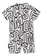 Body con monogramma per neonato Marc Jacobs Kids bianco con design a coste W60514 126 THE MARC JACOBS KIDS 