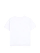 T-shirt per bambini Givenchy Kids bianca con stampa logo sul davanti H31345 10P GIVENCHY KIDS 