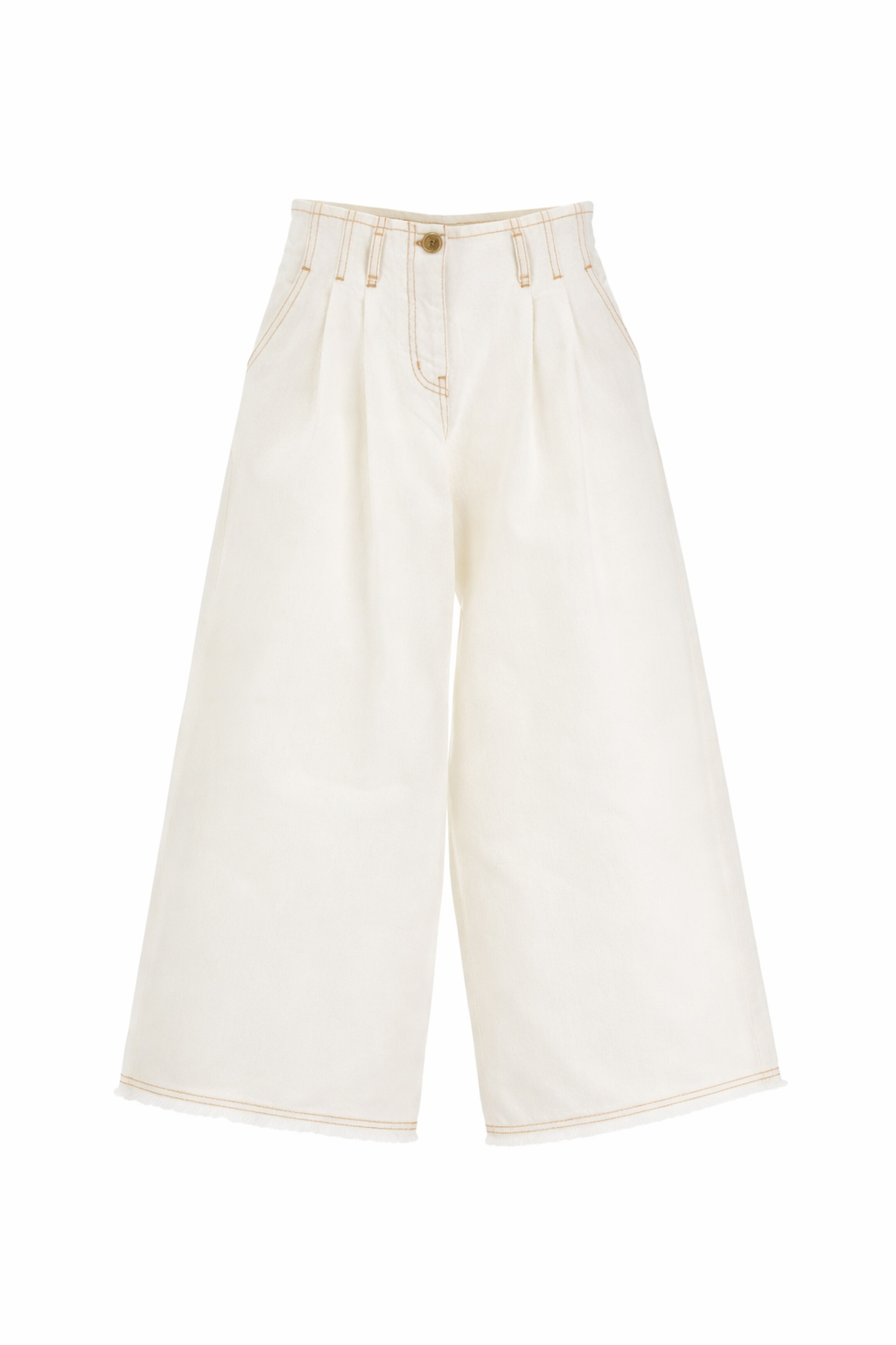 Jeans per bambina Philosophy di Lorenzo Serafini Kids bianchi con dettaglio logo I9G407 7091 0002 PHILOSOPHY KIDS 