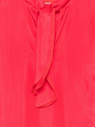 Camicia da donna Merci rosso con dettaglio cravatta C230P CRANBERRY MERCI 