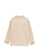 Camicia per bambino Paolo Pecora Kids beige con tasche a patta PP4329 BEIGE PAOLO PECORA KIDS 