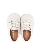 Scarpe primi passi per neonato Eli1957 beige con lacci 14027AK BEIGE Eli Kids 
