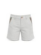 Shorts per bambino Etro Kids grigio con inserti paisley GY6P69 I0314 956 ETRO KIDS 
