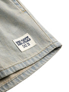 Shorts per bambino Bobo Choses denim con dettaglio logo B126AC073 461 BOBO CHOSES KIDS 