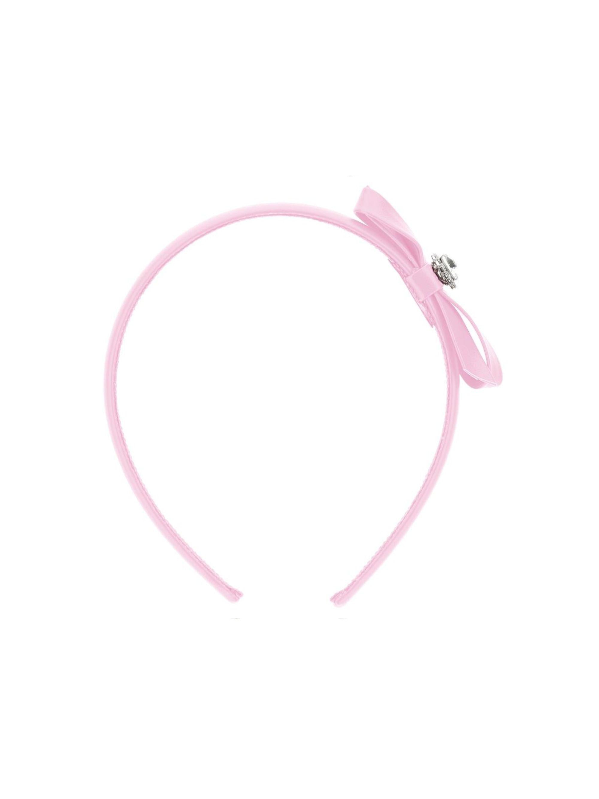 Cerchietto per bambina Monnalisa rosa con fiocco 17G005 7067 0090 MONNALISA KIDS 