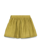 Gonna per bambina La Stupenderia verde plissettata TJGN90 S01 LA STUPENDERIA 