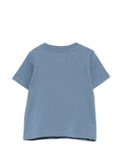 T-shirt per neonato Stella McCartney Kids blu con stampa squalo TY8540 Z0434 61B STELLA McCARTNEY KIDS 