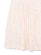 Abito con stampa a fiori per bambina Il Gufo rosa con fodera integrale P25VA319C4138 320 IL GUFO 