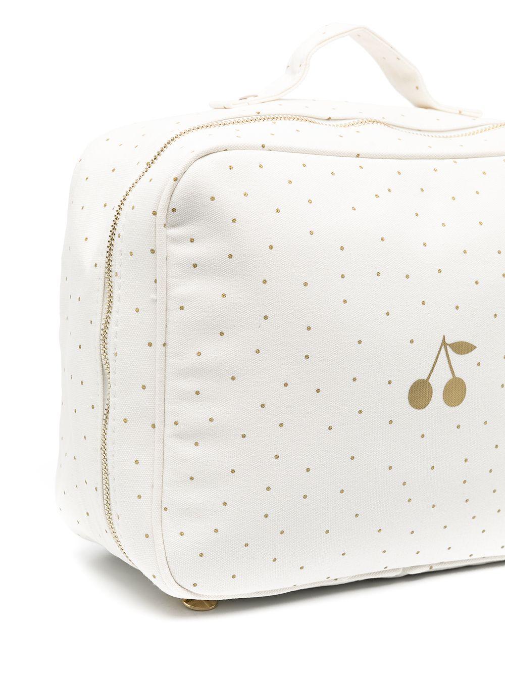 Beautycase per neonati Bonpoint bianca con logo sul davanti PEENDUIVAL2 132 BONPOINT KIDS 