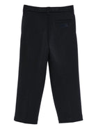 Pantaloni per bambino Emporio Armani Kids blu con tasche anteriori a filetto EB000543 AF16254 UB118 EMPORIO ARMANI KIDS 