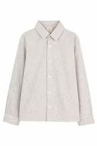 Camicia per bambino Givenchy Kids beige con motivo a righe H31082 N78 GIVENCHY KIDS 