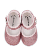 Ballerine per bambina Monnalisa rosa con decorazione glitter 83G005 7714 G090 MONNALISA 