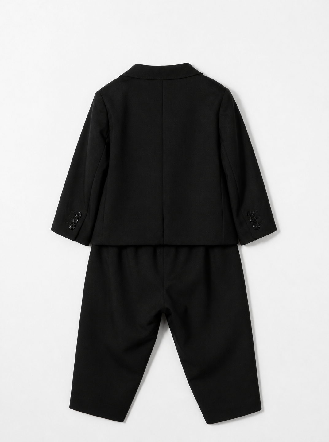 Completo due pezzi per neonato Dolce & Gabbana Kids blu con revers classici L11U17 FUBBG B0665 DOLCE & GABBANA KIDS 